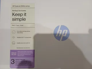 Impresora HP DeskJet + Cartucho