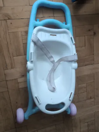 Bañera y trona para muñecos