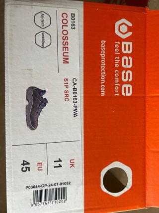 Zapatos de seguridad nuevos