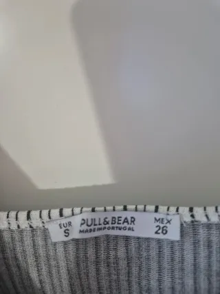 Top crop Pull&Bear righe S