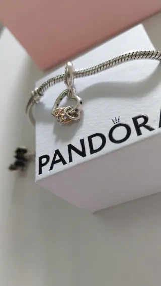 Charm Pandora Un Corazón lleno de Corazones.