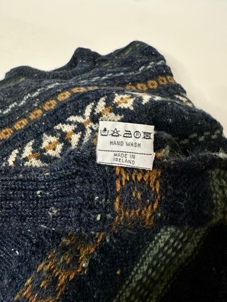 Maglione Stile Nordico 100% Lana Vergine