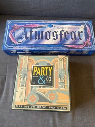 Juegos de mesa Atmosfear y Party & Co