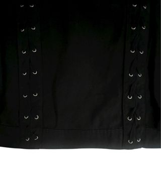 Talla S / M / L. Cazadora vaquera negra BRAVE SOUL