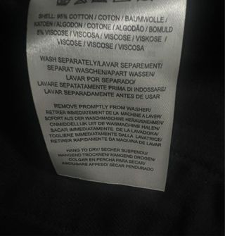 Talla S / M / L. Cazadora vaquera negra BRAVE SOUL