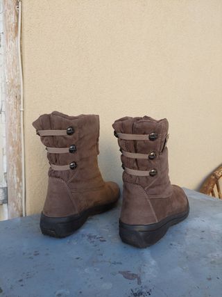 Stivaletti invernali marroni morbidi