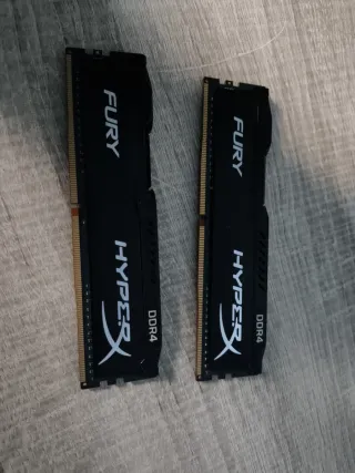 2x 8GB DDR4 HyperX Fury RAM