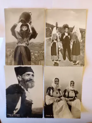 Cartoline Sardegna - Costumi Tradizionali