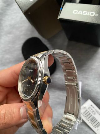 Reloj Casio MTP-1302SG-1B3VDF Negro/Dorado