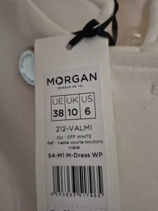 Torera Morgan Blanco Roto Talla 38