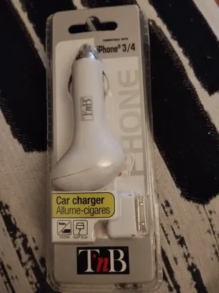 CARICABATTERIE VINTAGE APPLE Caricatore Auto T'nB per iPhone