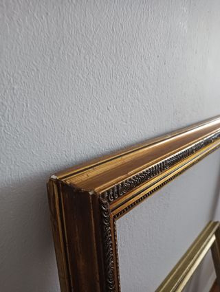 Lote 2 Marcos Dorados Madera Grandes