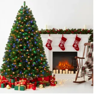 Árbol de Navidad con Luces RGB