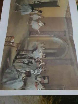 Edgar Degas - Pintura de Ballet