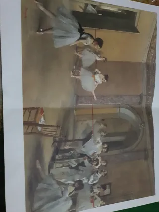 Edgar Degas - Pintura de Ballet