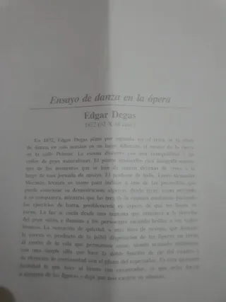 Edgar Degas - Pintura de Ballet