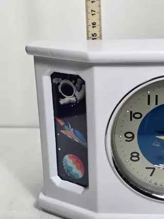 Orologio da tavolo vintage Space Age