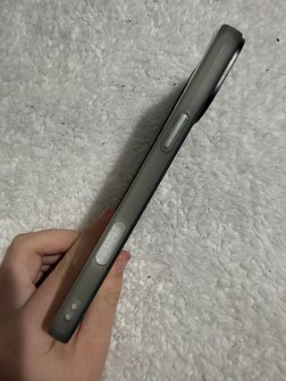 Funda Stone Island iPhone 16 Plus Negra/Gris