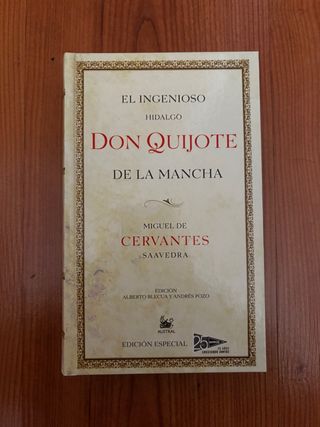 Libro Don Quijote de la Mancha