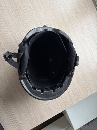 Casco Negro Decathlon