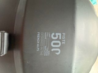 Casco Negro Decathlon