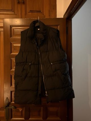 Chaqueta acolchada negra