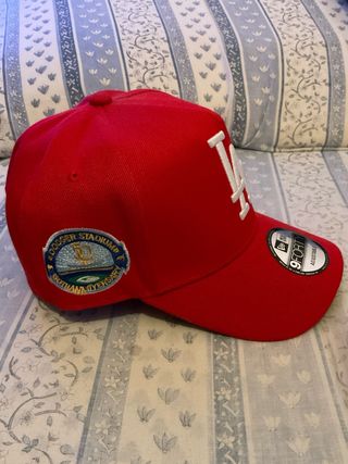Gorra New Era LA 9FORTY Ajustable Roja