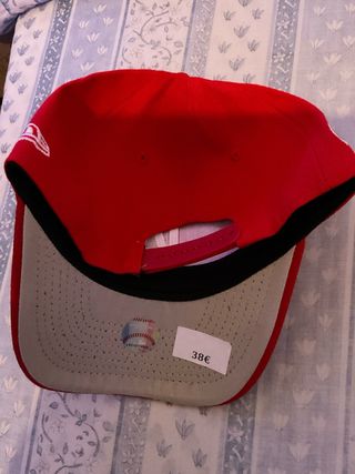 Gorra New Era LA 9FORTY Ajustable Roja