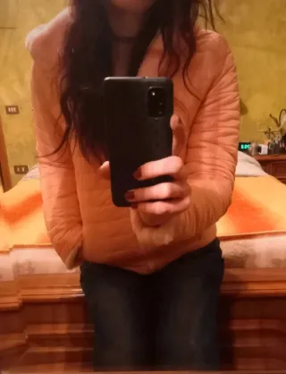 Giacca donna double-face rosa