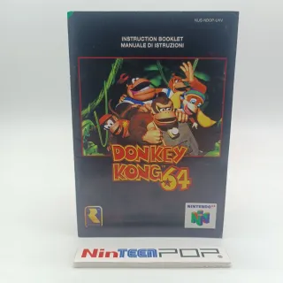 Manual Donkey Kong 64 Nintendo 64