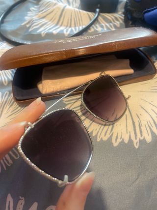 Funda para gafas de sol brillante