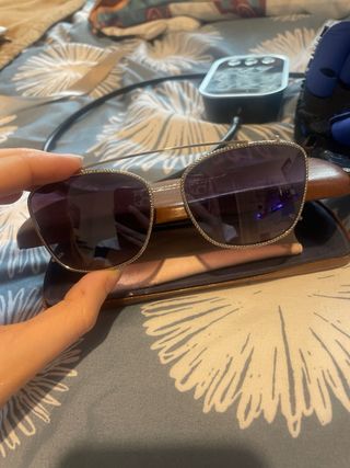 Funda para gafas de sol brillante