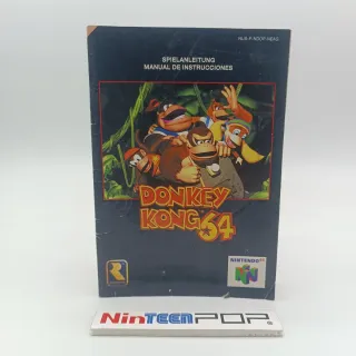 Manual Donkey Kong 64 Nintendo 64