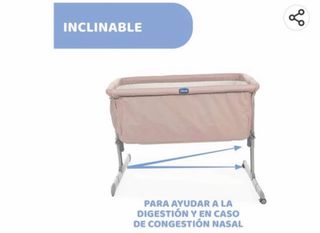 Cuna colecho Chicco Next2Me Rosa