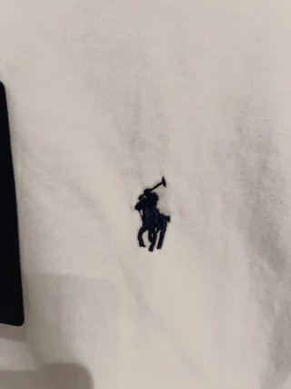 Camiseta Ralph Lauren Blanca Talla S