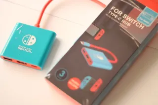 Adaptador Hub Tipo-C para Nintendo Switch