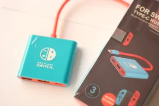 Adaptador Hub Tipo-C para Nintendo Switch