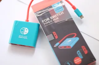 Adaptador Hub Tipo-C para Nintendo Switch
