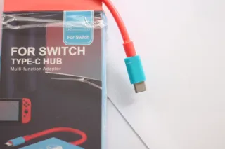 Adaptador Hub Tipo-C para Nintendo Switch
