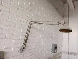 Lámpara flexo vintage metal