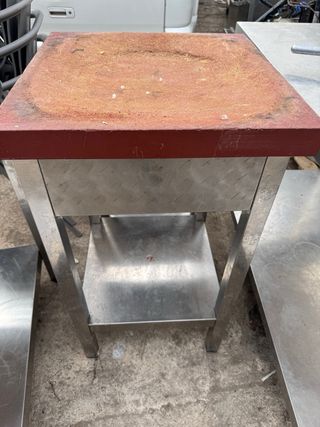 Tajo de corte carnicería acero inoxidable