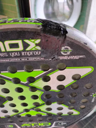 Raquete Padel Nox AT10 12K Reparada