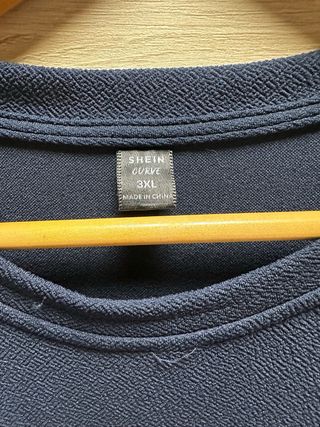 Sudadera con mangas estampadas del shein