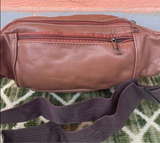 Marsupio vera pelle marrone