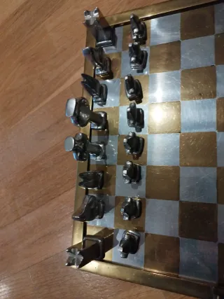 Juego de ajedrez diseño minimalista de 6 kg peso