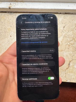 iPhone 13 Pro Negro + Funda + Cable