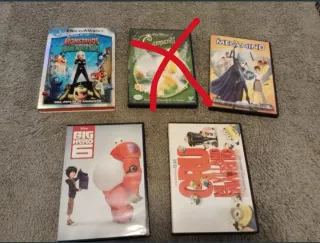 Películas DVD Animadas (Español)