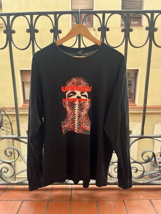 Camiseta Larga HOCKEY Negra XL