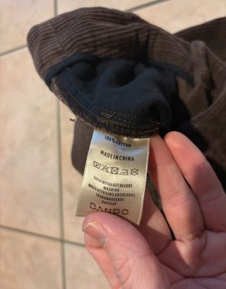 Pantaloni eleganti DANDO marrone