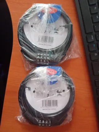 Candado de combinación para bicicleta